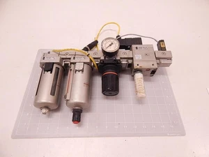 SMC NAC4030-N04DG-L AF4000-N04 NAV4000-N04-5DZ FILTER REGULATOR VALVE MODULAR AS - Picture 1 of 5