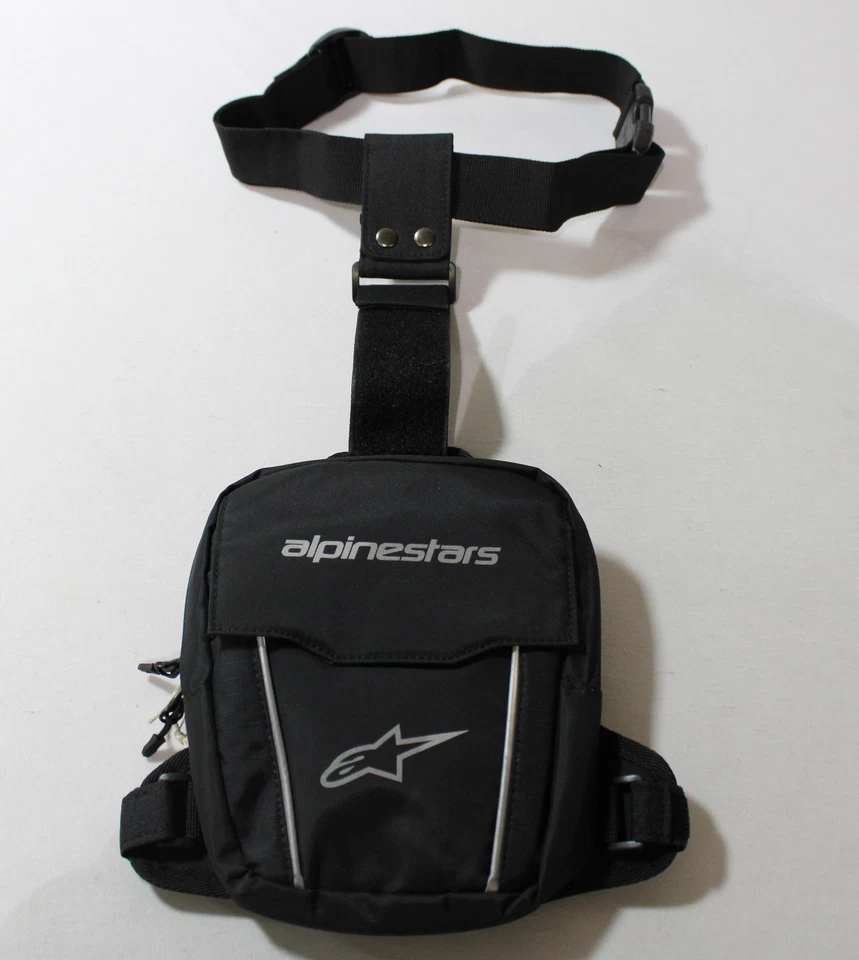 Alpinestars Unisex Acceso Motocicleta Correa Muslo Bolso CA4 Negro Talla Única Nuevo con Etiquetas Foto 1 de 4