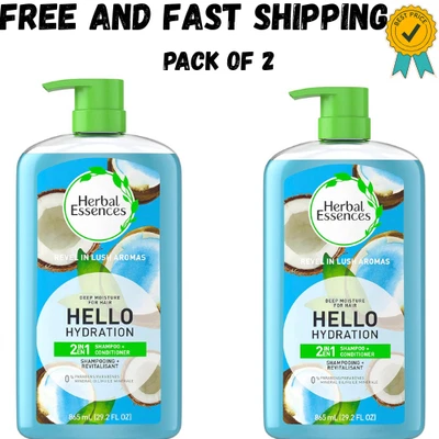 Herbal Essences Hello hydration 2in1 shampoo conditioner 29.2 Fl Oz( 2 pack) - Image 1 of 4