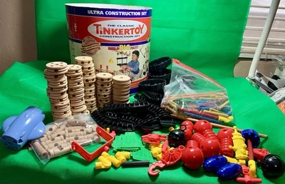 Tinkertoy Classic Ultra Construction Set INCOMPLETE SOLD AS IS - Image 1 of 4