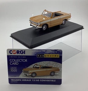 Vanguards VA07406 Triumph Herald 13/60 Convertible - Saffron - Picture 1 of 7