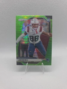 2024 Panini Prizm - Rookies Jaheim Bell #337 Neon Green Pulsar Prizm (RC) - Picture 1 of 2