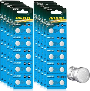 100X LR44 AG13 L1154F 157 357A A76 Alkaline Button Cell Battery Watch Calculator - Picture 1 of 24