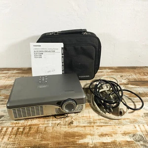 Toshiba TLP-S30 LCD Digital Projector w/ Carrying Case - Picture 1 of 3