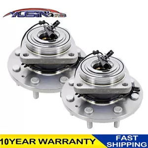 Pair Front Wheel Hub Bearings for 2011 2012 - 2016 Sierra Silverado 2500 3500 HD - Bild 1 von 7