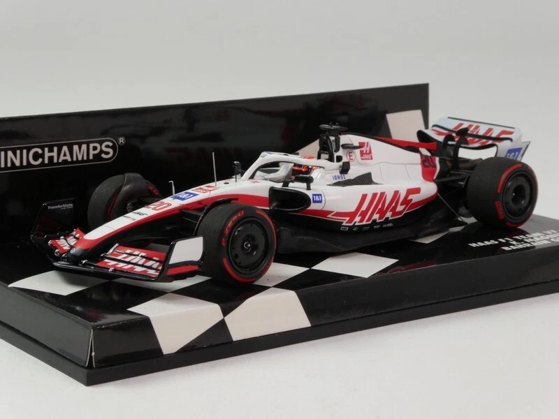 Kevin Magnussen Haas F1 Team VF-22 Bahrain GP 2022 1 43 Minichamps 417220120
