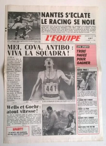 L'EQUIPE N°12.535 du 27/08/1986 - Nantes s'éclate le Racing se noie/Lemond pêche - Picture 1 of 5