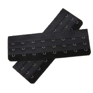 2 Pack Bra Extender Straps 8 Hook 3 Rows Adjustable Bra Extension Straps - Picture 1 of 6