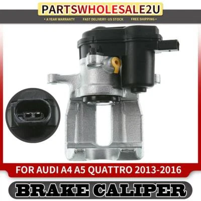 Rear Right Brake Caliper w/ Parking Actuator for Audi A4 A5 2013-2016 allroad Q5 - Image 1 of 4