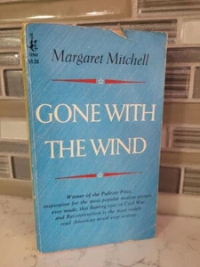 1967 GONE WITH THE WIND Vintage pb Margaret Mitchell Pocket Book - Picture 1 of 5