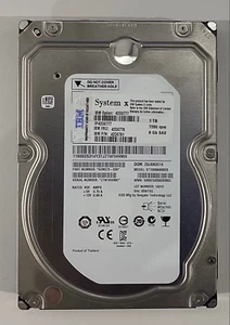 Seagate 1 TB ST1000NM0023 7200 1/MIN 6 GB/S 3,5" SAS-Festplatte IBM Option 42D0777 - Bild 1 von 2
