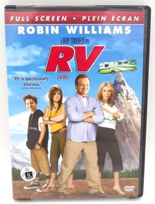 DVD 2006 Comedy RV With Robin Williams Adventure Road Trip Movie Widescreen - Image 1 of 3