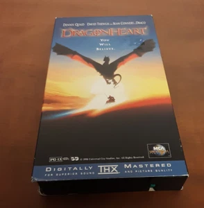 Dragonheart VHS VCR Video Tape Used Movie MCA Universal - Picture 1 of 4