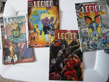 LEGION 1, 3, 31, Annual 2 (Braniac, Legion of Superheroes, Lobo, Shazam) 1989