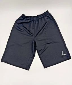 Michael Jordan Boys Mesh Shorts Size L 12-13 Black Athletic Basketball Shorts - Picture 1 of 3