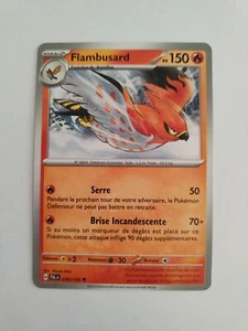 Carte Pokémon - Flambusard 030/193 - Évolutions À Paldea EV2 - Picture 1 of 2