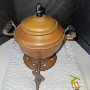 Jos Heinrichs 1907 Paris New York # 8 Pure Bronze & Sterling Silver Tea Server - Picture 1 of 6