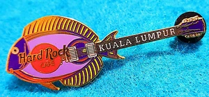 KUALA LUMPUR MALAYSIA 2 TONE PURPLE FISH GUITAR SERIES 2000 Hard Rock Cafe PIN - Picture 1 of 1