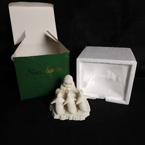 RETIRED Department 56 Snowbabies Figurine: "What Shall We Do Today" - Picture 1 of 9