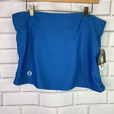 New Moxie Womens Cycling Skirt Epaulette Size Xl Blue $48 P2