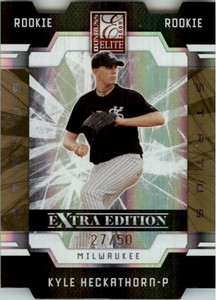 2009 Donruss Elite Extra Edition Status Gold #73 Kyle Heckathorn /50