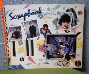 1985 blank new-wave scrapbook Plymouth rock ‘n’ roll 12” x 14” music ska album - Picture 1 of 3