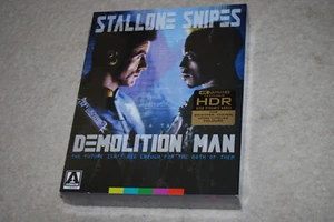 Demolition Man OOP Arrow US Limited 4K Edition - Sylvester Judge Dredd Stallone - Picture 1 of 4