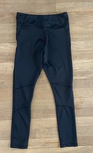 Oshkosh Bgosh Girls Size 12 Black Athletic Performance Leggings Quick Dry EUC - Picture 1 of 11