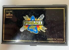 Nintendo GAME And & WATCH Pinball PB-59 Multi Screen 1983 Retro Working Tested