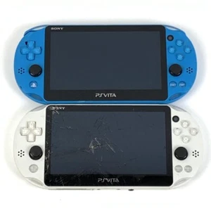 Sony PS Vita Console PCH-2000 Lot of 2 Untested For Parts Repair Japan 3258 UG - Picture 1 of 10