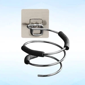 Hair Dryer Stand Wall Mounted Hair Dryer Hanging Rack Hair Dryer Hanger - Picture 1 of 11