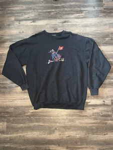 Vintage Starting Point Crewneck Sweater XXL Embroidered Sweatshirt Balls Bag - Picture 1 of 6