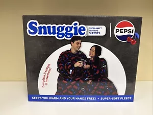 Snuggie Pepsi Cherry 71"X54" Blanket With Sleeves Christmas Gift New In Box - Picture 1 of 3