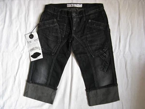 TAKE TWO Ruby Jeans Shorts Black W29 x-low waist regular fit short leg women - Bild 1 von 3