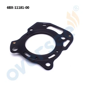 6BX-11181-00 Cylinder Head Gasket For Yamaha Outboard 4HP 6HP 4 STROKE - Imagen 1 de 4