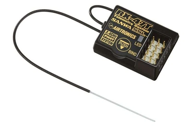 Sanwa SLVR Surface RX-47T Empfänger CH4 2.4GHz FH4/FH3 Aktion - 107A41157A - Bild 1 von 1