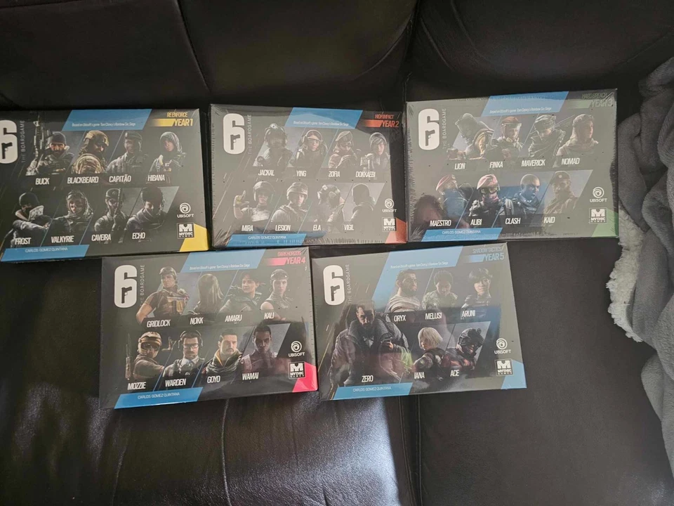 Final Offering Factory Seal rainbow 6 siege board game exp. Year  1 - 5 Original - Image 1 of 1