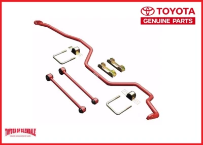 2007-2021 TOYOTA TUNDRA ЗАДНИЙ СТАБИЛИЗАТОР ПОДВЕСКИ НАБОР С КОНЦЕВЫМИ ЗВЕНЬЯМИ ПОДЛИННЫЙ OEM PTR11-34070 - Изображение 1 из 4