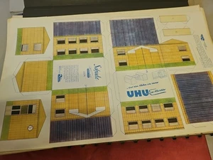 von 1965 Modellbaubogen SCHULE zum Ausschneiden und Kleben Rarität - Bild 1 von 2
