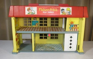 Vintage 1976 Fisher Price Play Family Children’s Hospital – Building Only - Picture 1 of 16