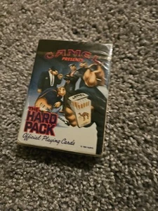 Vintage 1991 Joe Camel Cigarettes THE HARD PACK Playing Cards - Factory Sealed - Picture 1 of 3