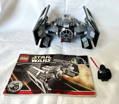 LEGO Star Wars: Darth Vader's Tie Fighter (8017) 100% Complete, No Box - Image 1 of 4