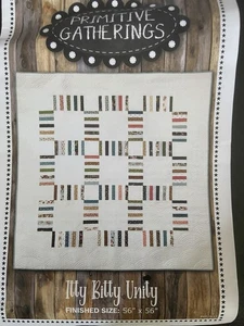 Itty Bitty Unity Kit By Primitive Gatherings. 56 X 56 2 Charm Packs - Picture 1 of 3
