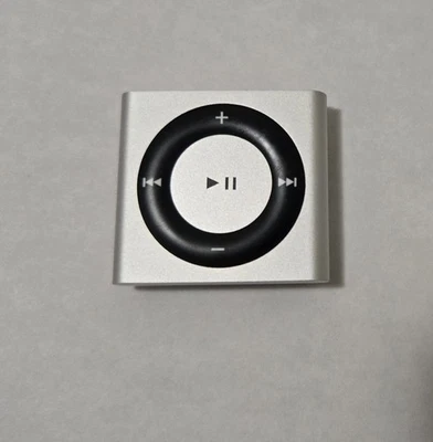 Apple iPod Shuffle 4th Generation Silver (2 GB) With Charging Cable - Image 1 of 4