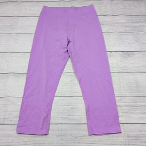 14 Primary Purple Cropped Leggings - Picture 1 of 4