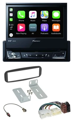 Pioneer DVD Bluetooth DAB USB MP3 Autoradio für Renault Clio (2012-2017) - Bild 1 von 4