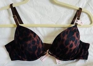 Victoria’s Secret BH - 36A, Leopardenmuster leicht gefüttert - Bild 1 von 6