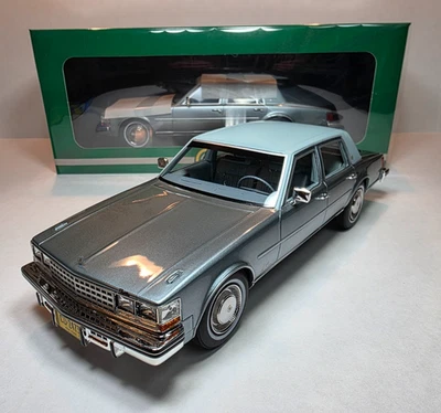 Cult Scale Models 1:18 1976 Cadillac Seville Light Blue Metallic STUNNING!! - Image 1 of 4