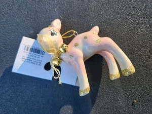 Target Wondershop Retro Piccolo Cervo Rosa Cerbiatto Decorazione Natalizia  - Foto 1 di 3