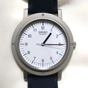 Seiko Chariot Quartz Watch 7N01-0KF0 Steve Jobs Limited 300 White Dial Working - Picture 1 of 5